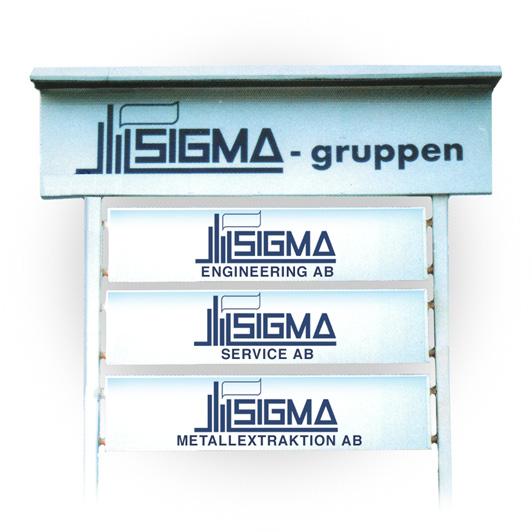 THE SIGMA GROUP...stands for Swedish engineering with experience for more than 25 years.