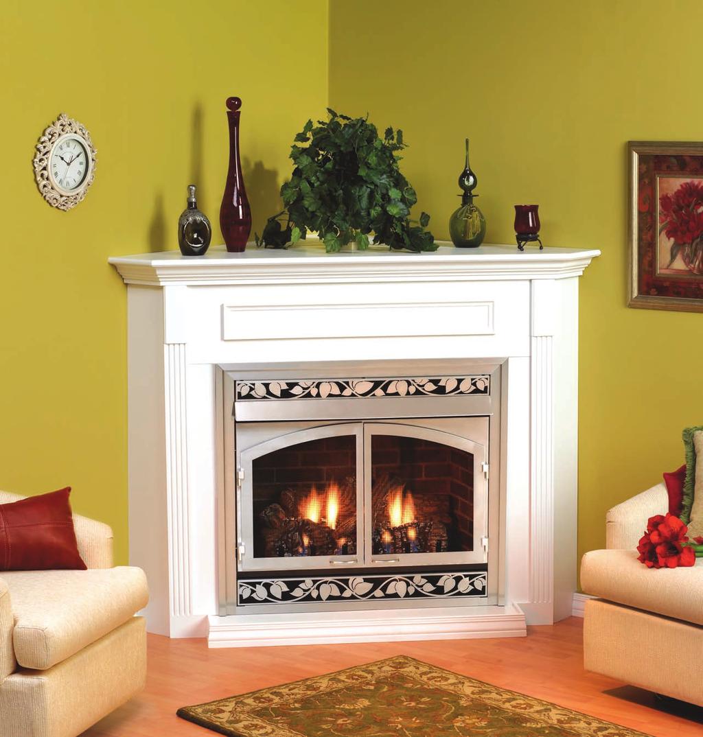 The Vail Series Vent-Free Gas Fireplaces Vail 36 with Ceramic