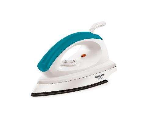 Dry Iron - DI120 750W, 230V, 50Hz Non-stick coated soleplate for smooth ironing Temperature control knob for variable heating Light weight body-easy to use Button