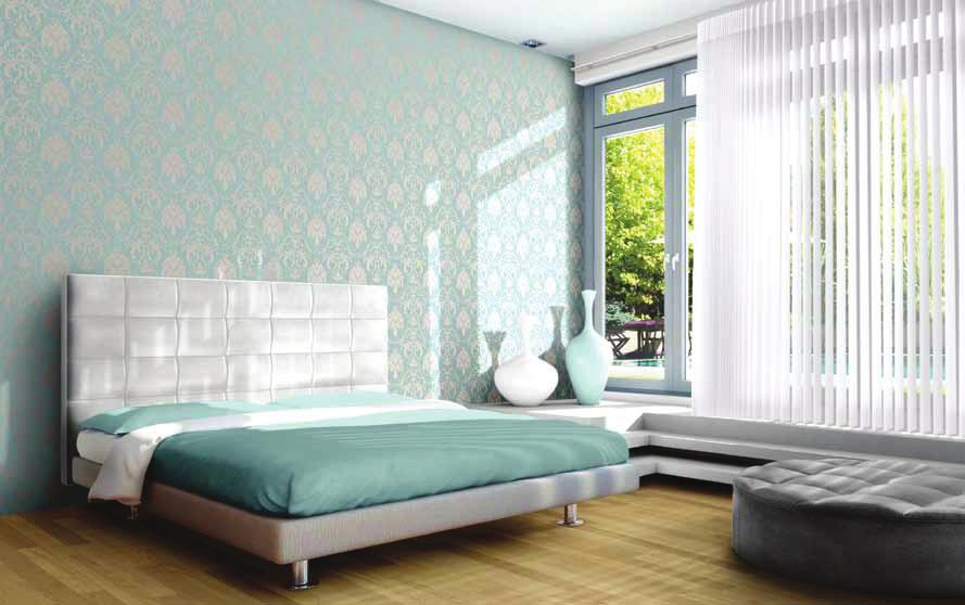 Fabrics originale modern and crisp Originale fabrics softly diffuse sunlight to make rooms comfortable