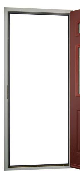 Doors may be fitted with level/ pad handles that limit outside opening by use of a key, or