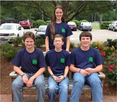 High Dairy Quiz Bowl team. She enjoys learning about dairy cattle through dairy judging and dairy skillathon.