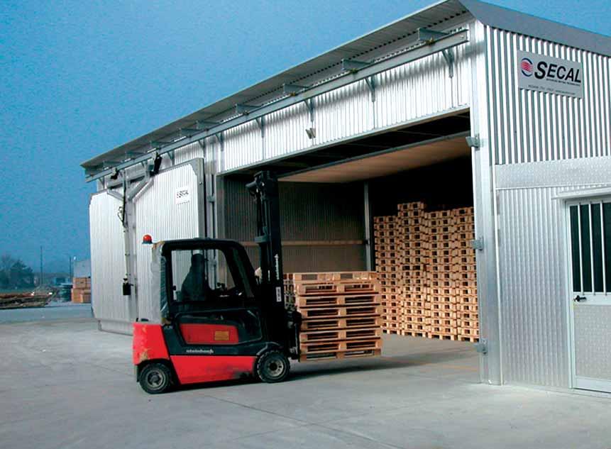 Wooden packaging Heat Treatment Systems SECAL-HT SERIES Wooden packaging Heat Treatment Systems.
