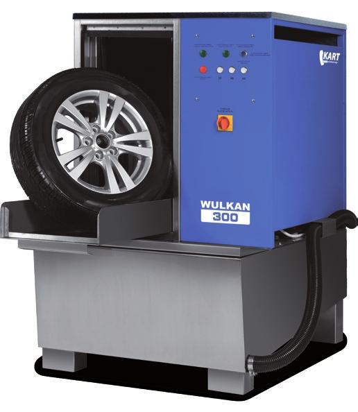 WULKAN 300 for all types of wheels for passenger cars and vans with any type of rims and tyres triple