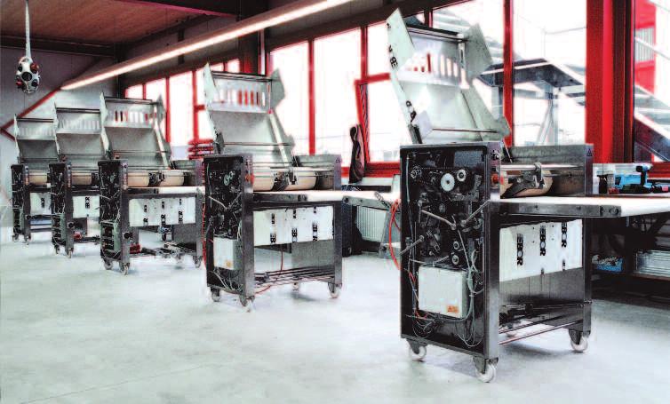 for the NOCK derinding machines Quick cleaning and optimal hygiene The NOCK machines have not only a modern, but also a hygienic design, of course complying with the latest hygienic standards.