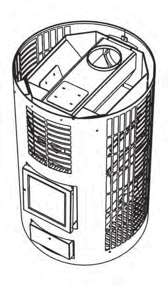 2. Puu Pipe heater Mondex Puu Pipe heater 4 Parts of the Puu Pipe heater 1) The firebox door (door hinge