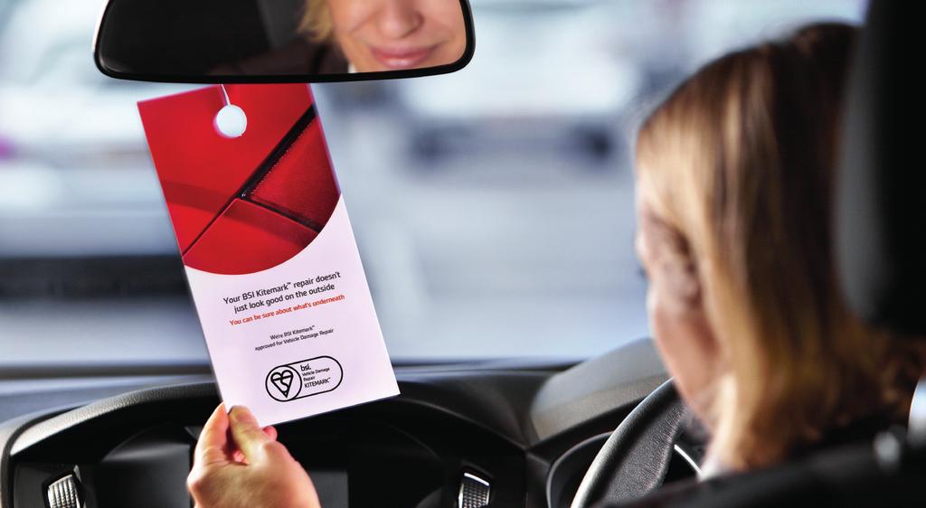 Key benefits of the BSI Kitemark for Vehicle Damage 1 Improves customer satisfaction and customer retention Consumer insight: key findings Do you worry about