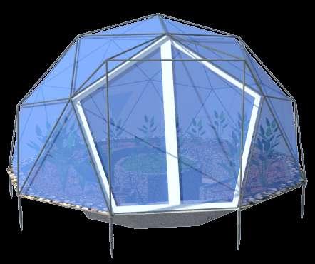 GEODESIC DOMES FOR EVENTS MULTILAYER WALL Interior walls additional doors