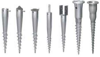 of the construction, the foundation screw can be used elsewhere (for