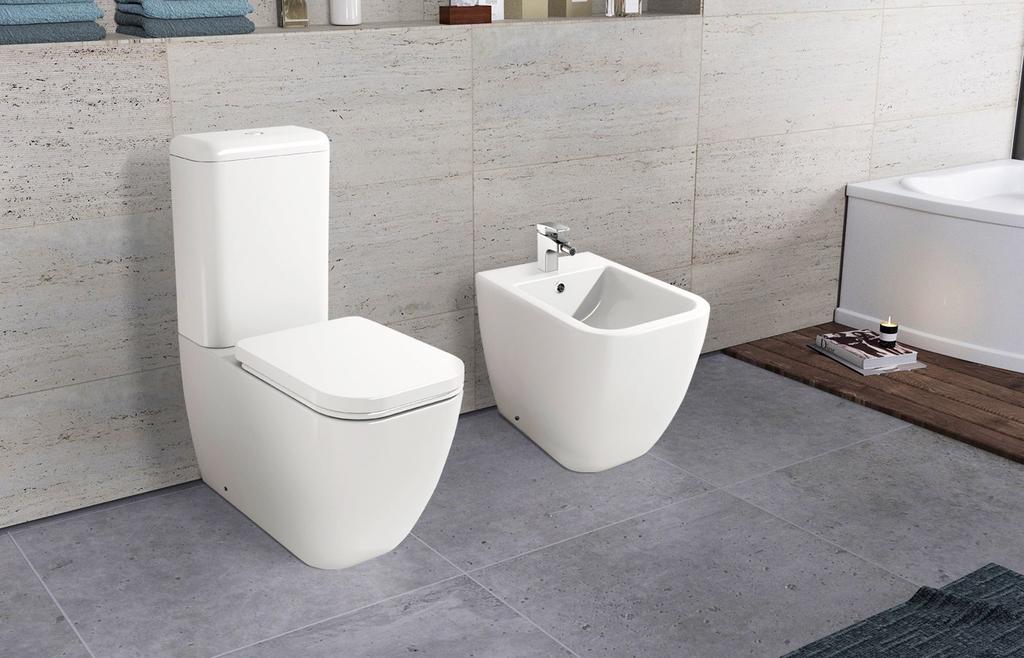 ONE The bathroom will be stylish, hygienic and functional Smart solution This gorgeous and laconic collection makes the interior design attractive and singular.