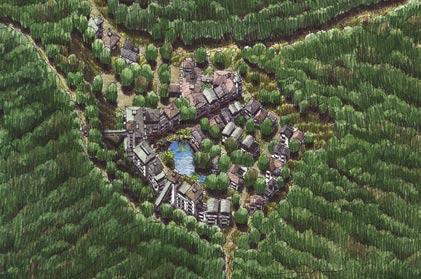 CHAPTER THREE Village Precincts The scale, design and construction of buildings will protect the scenic qualities of the ridgetop and slopes which can be seen from the Coastal Village and