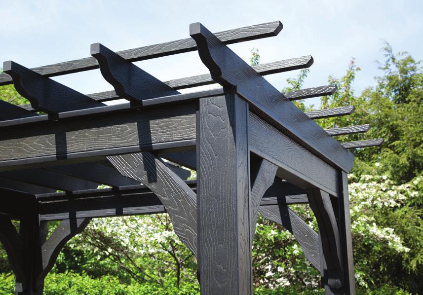 WHY BUY A WOOD PERGOLA? Wood pergolas, like their vinyl counterparts, are built to last.