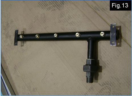 Fig.14 shows the manifold with injectors in isolation for clarity. Fig.