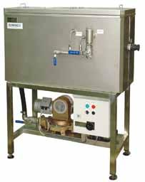 The most efficient oil separator Cleaning and degreasing baths are used