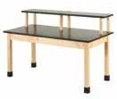 We ve taken our popular oak and maple science tables and enhanced them by adding a riser.