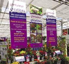 At the Syngenta Flowers stop, we found signage and displays in its Home and Garden Vegetables area geared