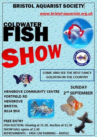 The next Nationwide Member s Open Show will be by the Bristol Aquarist Society.