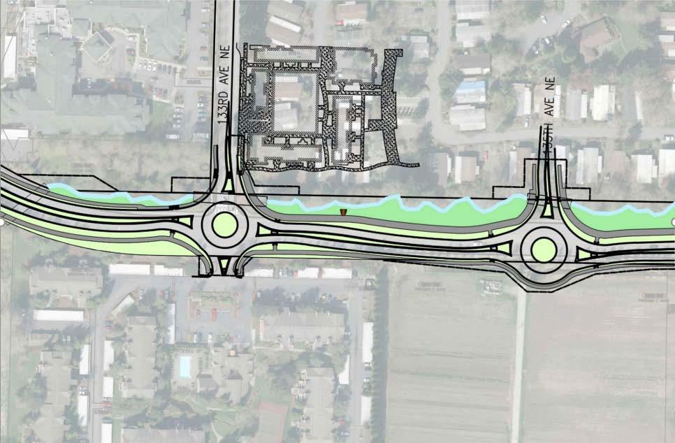 NE 171 st Urban Parkway Improvements Currently - Design