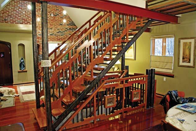 Design Portfolio Stairs - Tudoristic This custom welded