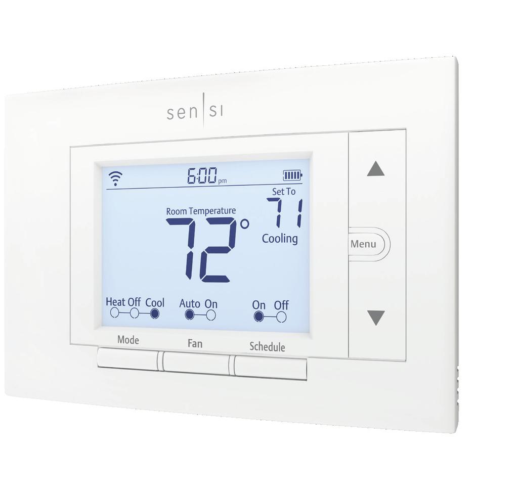 Sensi Multiple Thermostat Manager is compatible with both the Sensi Wi-Fi Thermostat and the Sensi Touch Wi-Fi Thermostat. 2.