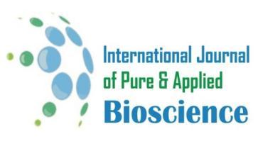 Available online at www.ijpab.com DOI: http://dx.doi.org/10.18782/2320-7051.6310 ISSN: 2320 7051 Int. J. Pure App. Biosci. 6 (3): 553-558 (2018) Research Article Response of Gerbera cv.