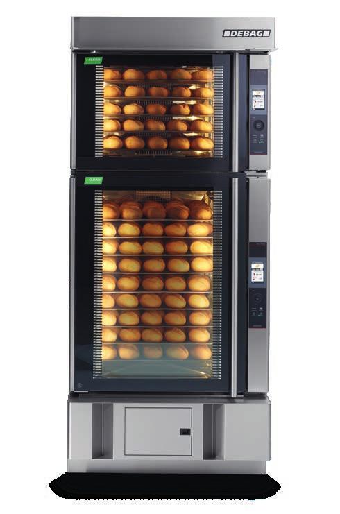 The master of efficiency: quick to heat up, uses minimal energy is the ingeniously simple in-store baking system with a modular layout.