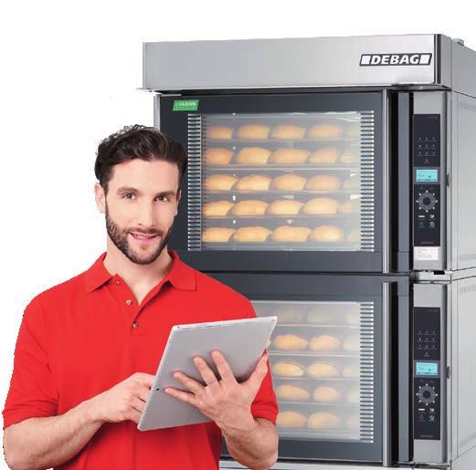 The intelligent baking technology from DEBAG makes operating the oven very straightforward, assists control and optimises energy usage. All the solutions for intelligent baking: debag.