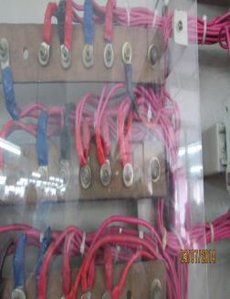E- 19 Multiple cables are terminated into single point of bus-bar.