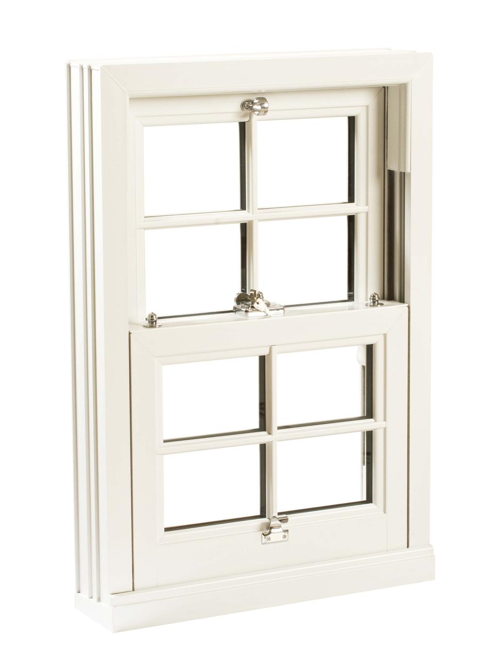 Quick Release Hinges To achieve a traditional look without the need for individual units of glass, our