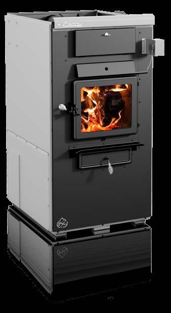 Caddy PF01015 wood Heating area ( * ) (1) (11) Size Log length Average particulate emissions rate 1,000-2,500 Ft 2 32 1/4 W X 52 7/8 D X 49 H 22 0.654 lb/mmbtu (0.