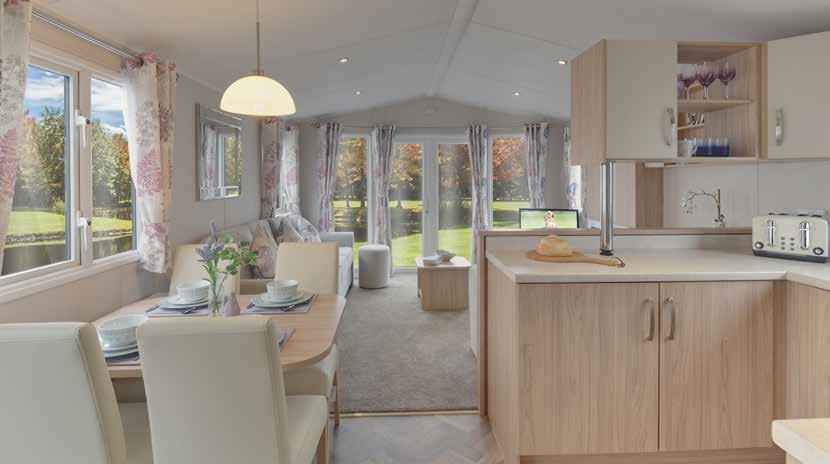 Willerby Brockenhurst 35 x 12-2 Bedroom With its classic design, this Willerby Brockenhurst has a functional and spacious feel.