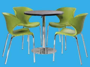 Café Tables A) 820940 Blue