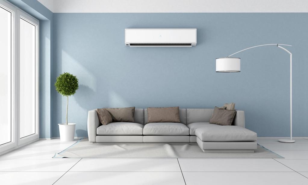 DUCTLESS MINI-SPLIT Only focuses on the space the unit is located in. Cools the space very quickly, but often not enough run time to remove moisture in the space.