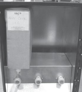 Installation and users instruction Nordic Picture description Place the bag-in-box in the dispenser
