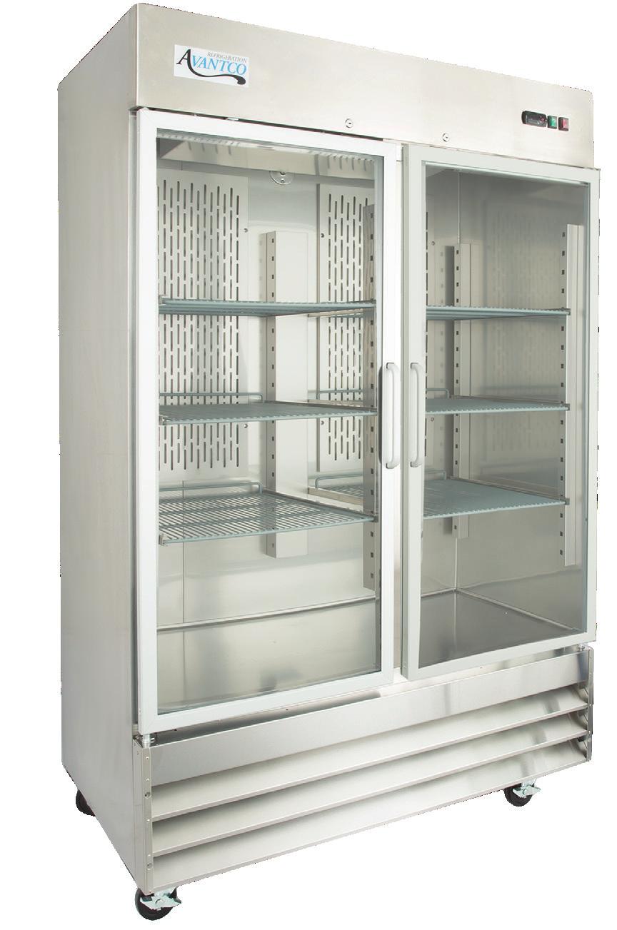Commercial Refrigerator And Freezer User s Manual Reach-in Refrigerator