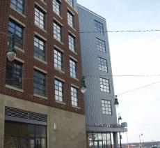 In the 1960 s, a 3-story mixed-use structure formerly located in Neffsville (above) was replaced with a 1-story structure (below) which is incapable of defining a public streetscape edge 3.