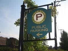 The recent improvements to the downtown have resulted in the development of two large, surface parking lots.