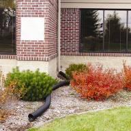 As the name implies, a simple downspout disconnection is the most basic of all of the low impact development practices that can be used to receive rooftop runoff.