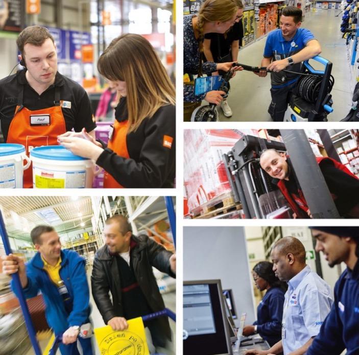 WHO WE ARE Kingfisher plc is an international home improvement company. We have nearly 1,300 stores in 10 countries across Europe, Russia and Turkey, supported by 78,000 1 colleagues.