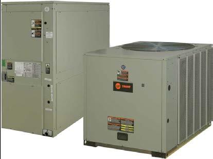 Scroll Compressors on all outdoor