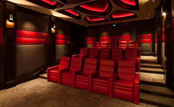 Solo: Photo courtesy of Future Home, Beverly Hills, CA The Theater Chair Is But One Element Of Your Theater It should complement the décor and blend with the