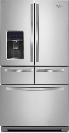 Stainless Steel Side-by-Side Refrigerator FFSS2614QS/E/P Reg.