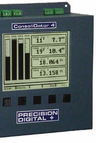 Outputs Common Features Four Pulse Four Digital Nine 10 A Relays Process/Rate & Total