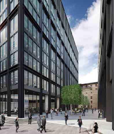 The former 1970s shopping centre, car park and former Scottish Government offices have been demolished and significant evacuation work has been completed to make way for the 1.7m sq ft development.