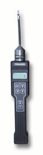 Tracer Tracer Tracer Leak detection in the ppb range Application NO2 The Tracer has its strength where other methods of leak detection would fail because of their cross sensitivities to other gases.