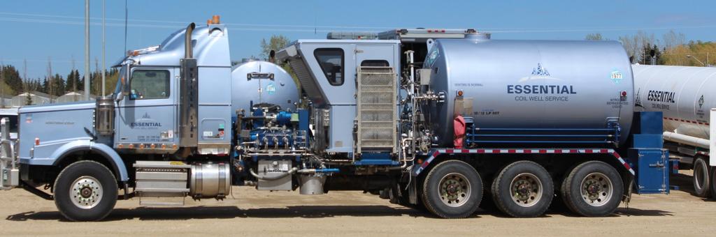 Nitrogen Pumpers Pump inert nitrogen gas into the wellbore for stimulation or work-over operations Purge the