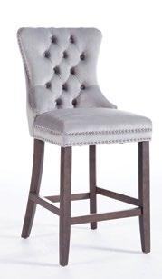 - Dark Brown PU 70(w) x 770(d) x 990(h) mm 8 Otis Chair Finish - Tan PU
