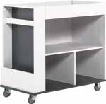 W52/D92/H90 cm Desk (for multi bed) W94/D52/H90 cm Container