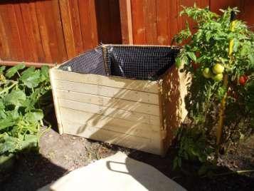 compost box made