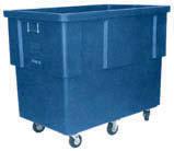 Polyethylene Trucks HEAVY-DUTY STARCARTS TM Designed to offer increased load capacity while maintaining easy mobility Moulded 100% polyethylene body has a double wall box style lip for greater